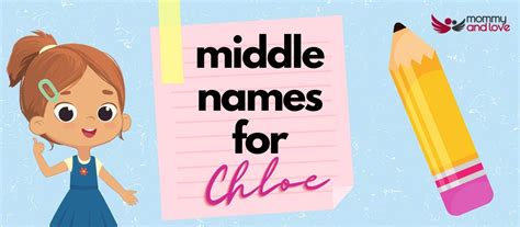 beautiful middle names for chloe.